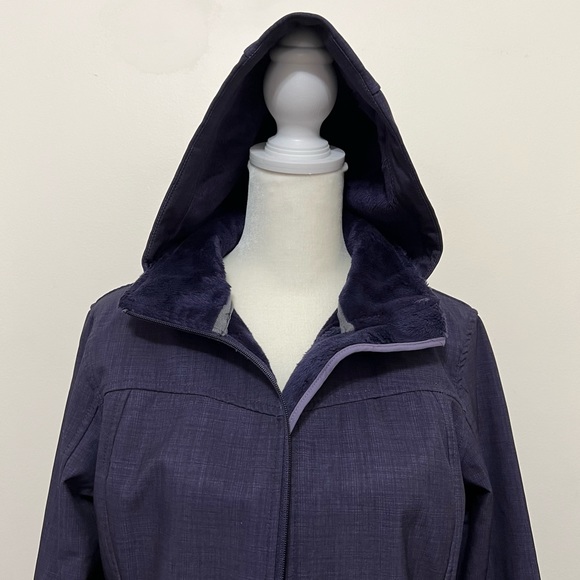 Free Country Purple Full Zip Front Jacket w/Hood - Picture 2 of 11